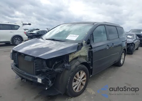 2016 Kia Sedona Lx z USA, uszkodzony, nr VIN KNDMB5C19G6085330